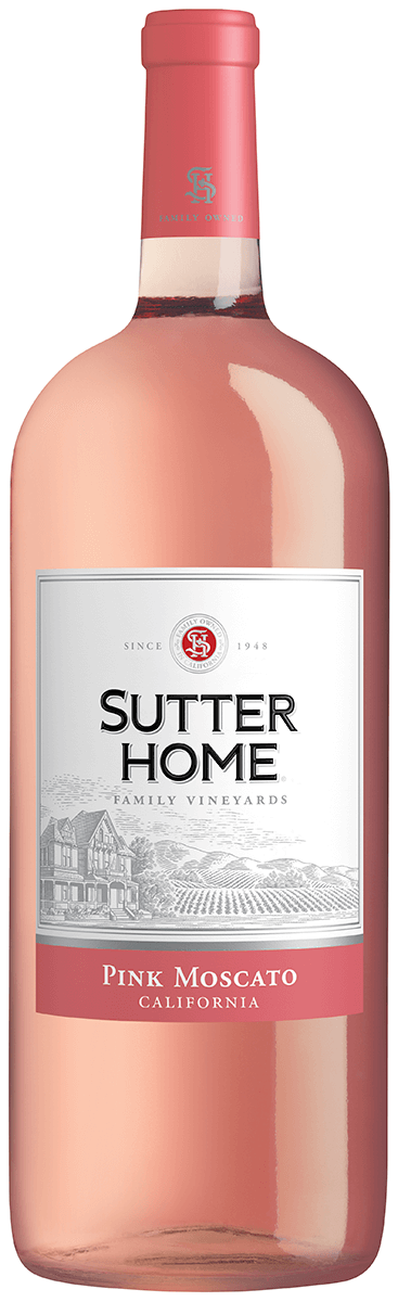Sutter Home Pink Moscato Wine 750 ML
