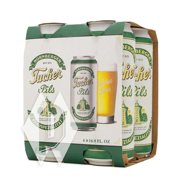 Tucher Pils Brauspezialitat  4 pack Cans